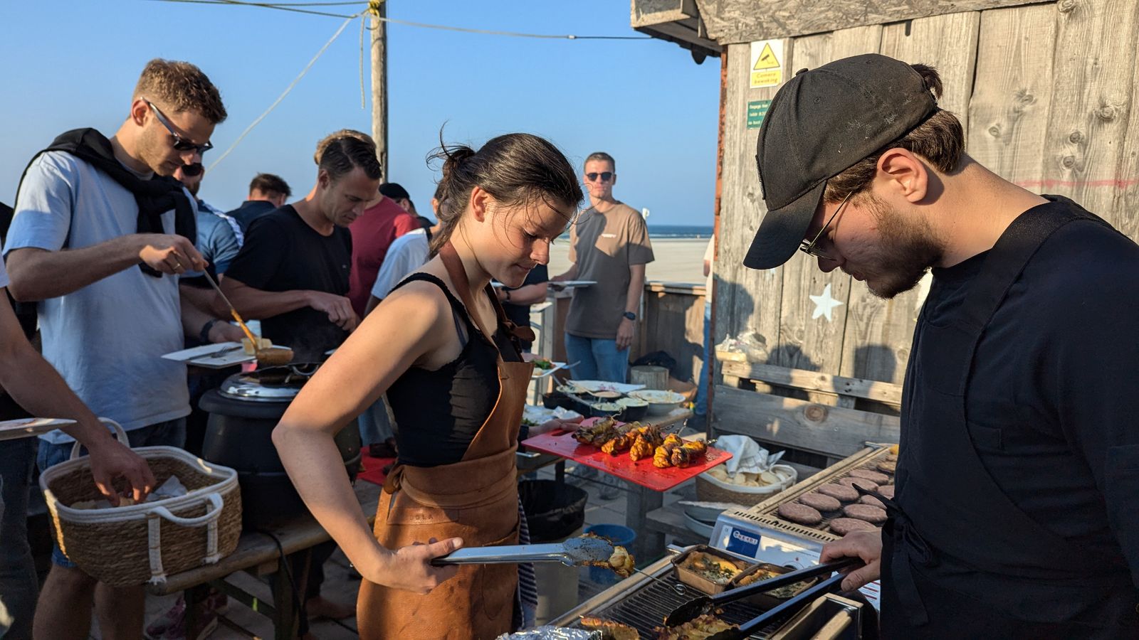 Koken en barbecueën in de buitenlucht op Vlieland